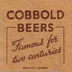 Cobbold beermat from 1923